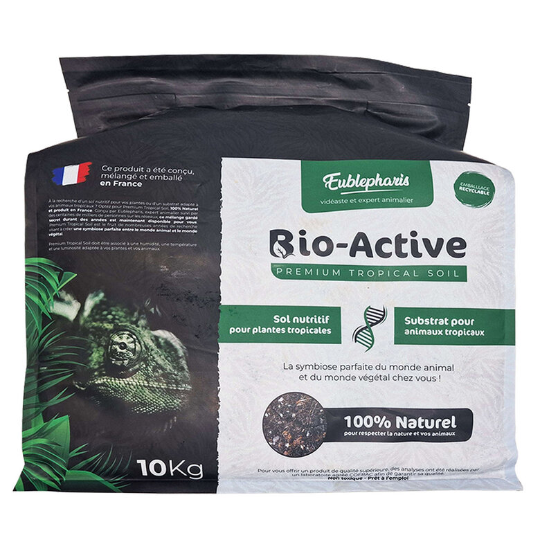 Eublepharis - Sol Nutritif Bio-Active Premium Tropical Soil - 10Kg Image numéro 1 Eublepharis - Sol Nutritif Bio-Active Premium Tropical Soil - 10Kg Image numéro 1