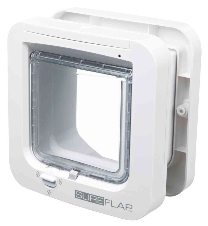 Sure Petcare - SureFlap chatière 4 positions avec puce d'ident. blanc - 21 x 21 cm Image numéro 6 Sure Petcare - SureFlap chatière 4 positions avec puce d'ident. blanc - 21 x 21 cm Image numéro 6