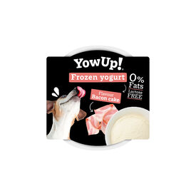 Yowup -  Yaourt Glacé au Gâteau Bacon pour Chiens - 110g