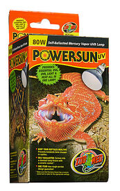 Zoomed - Ampoule Powersun chauffante, éclairante - UVA, UVB - 80W