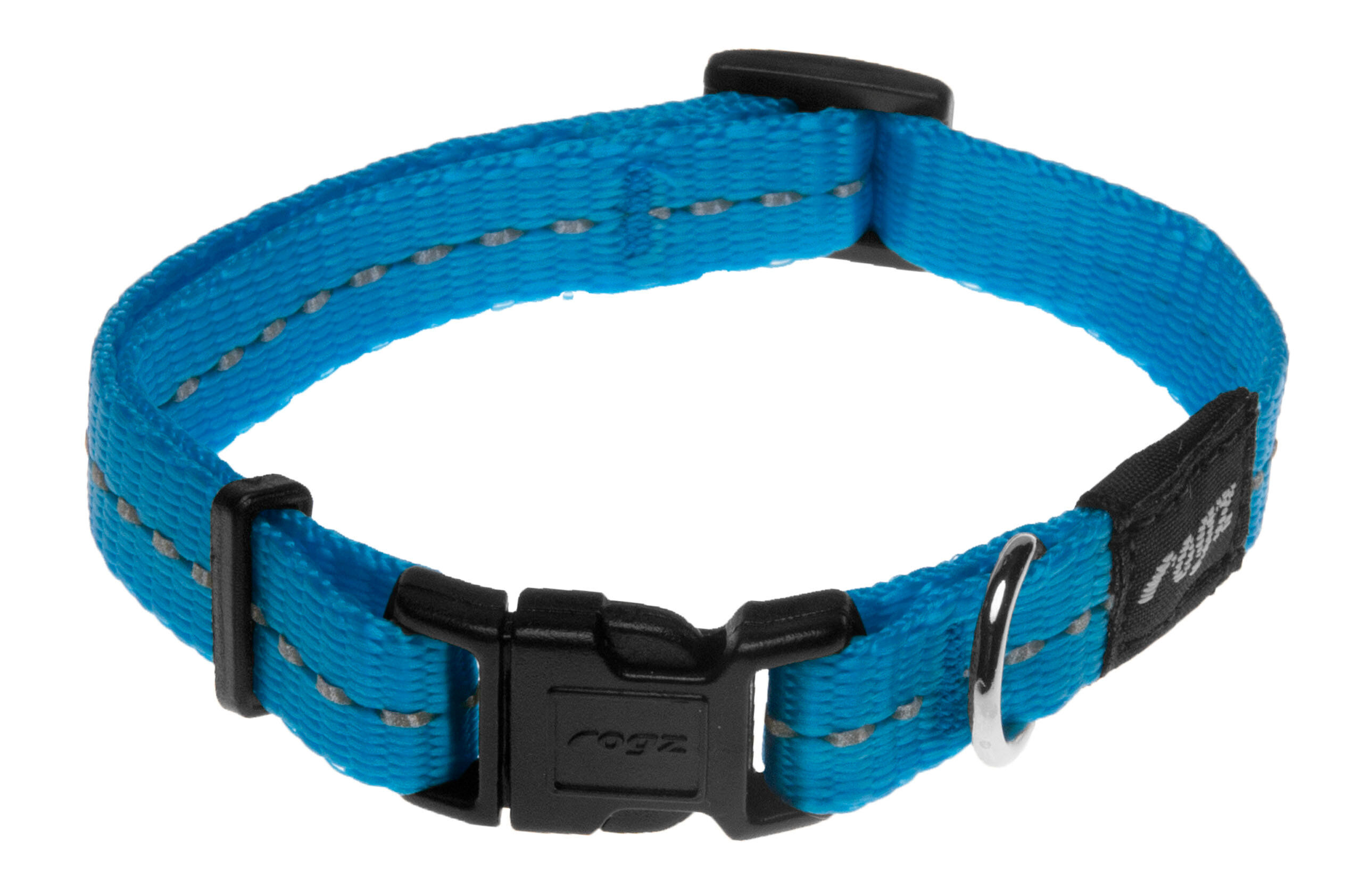 Rogz - Utility Collier R&eacute;fl&eacute;chissant Turquoise - 8 MM Image num&eacute;ro 1