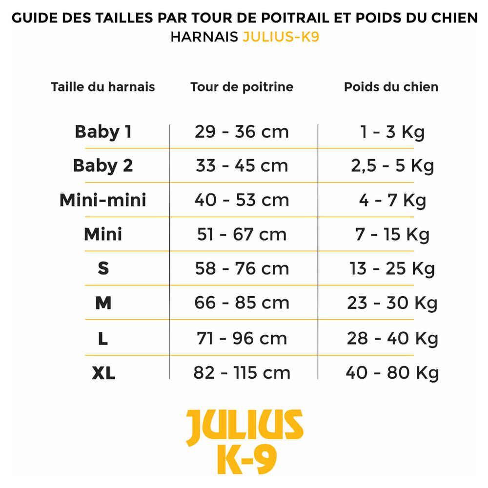 Julius K9 - Harnais Power Mini Mini pour Chien Rouge - S 40/53cm Image num&eacute;ro 2