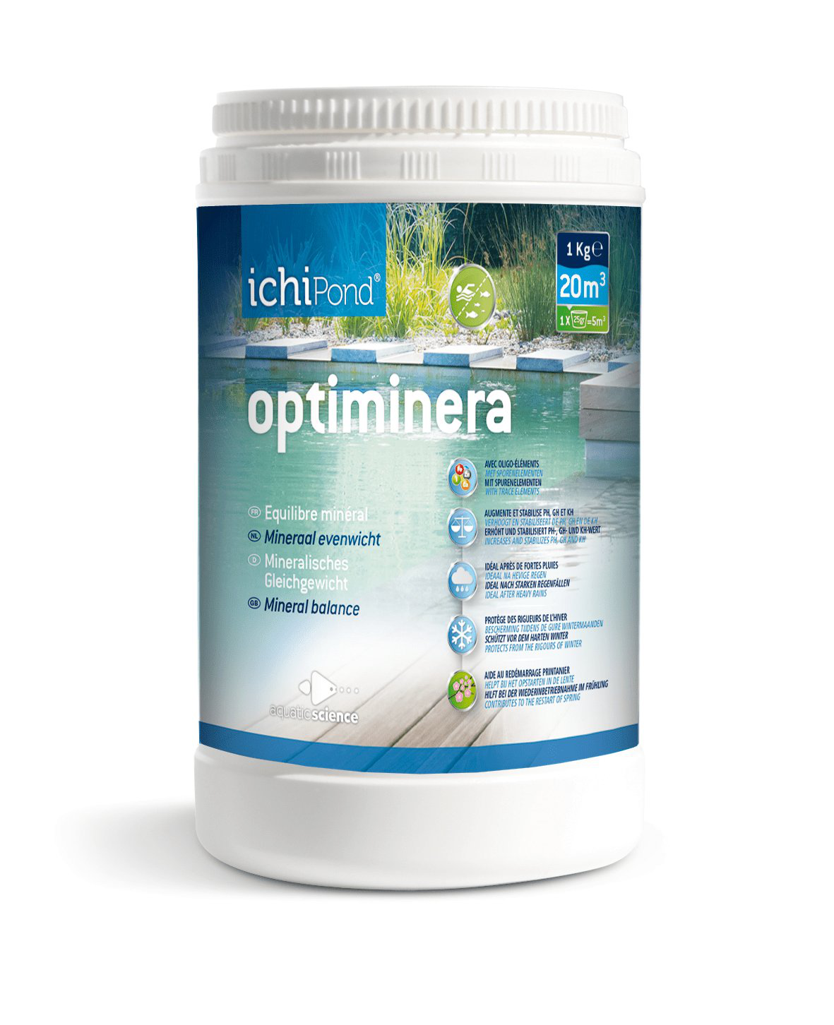 Aquatic Science - Traitement Ichipond Optiminera 5000 pour Bassin Image num&eacute;ro 1