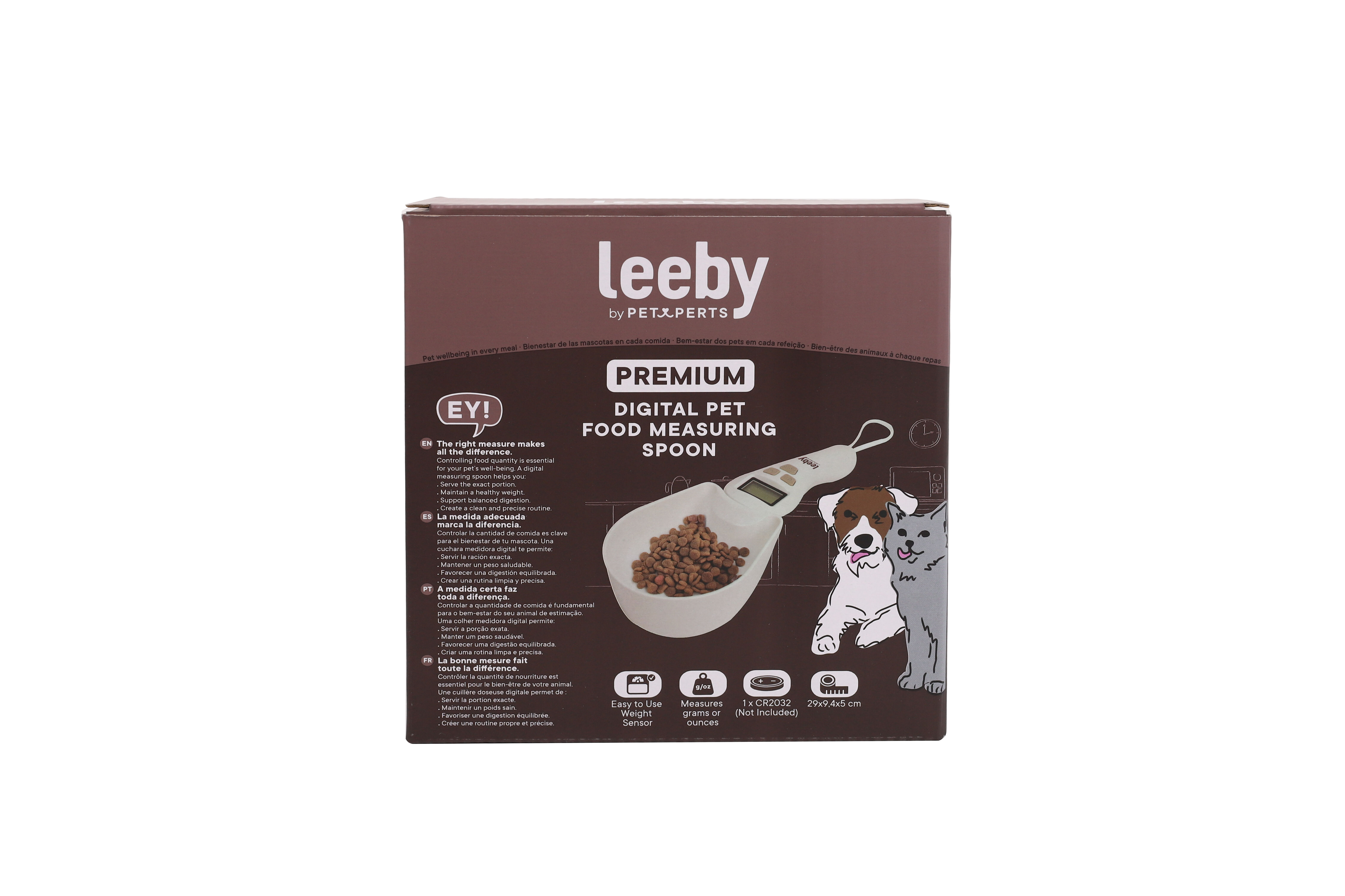 Leeby - Cuill&egrave;re Doseuse Electronique pour Croquettes - Jusqu'&agrave; 800g Image num&eacute;ro 5
