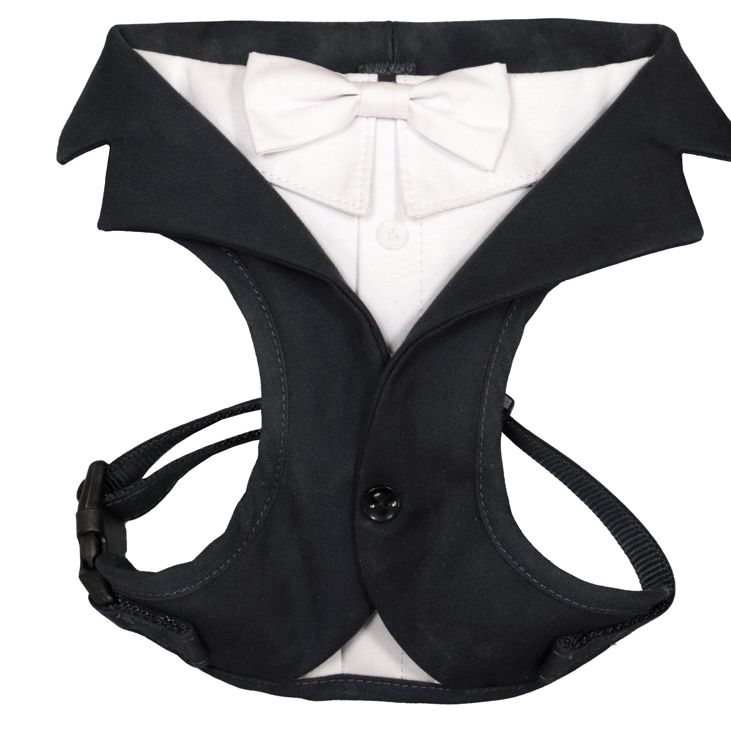 Croci - Harnais Ceremony Groom Noir pour Chiens - M Image num&eacute;ro 1