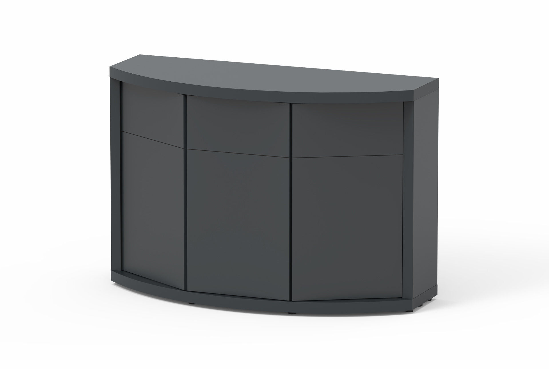 Aquatlantis - Meuble SUBLIME HORIZON 120 Anthracite pour Aquarium - 120x49x83cm Image num&eacute;ro 1