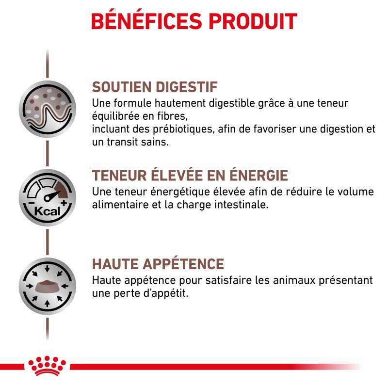 Royal Canin - Croquettes Veterinary Diet Gastro Intestinal pour Chien - 2Kg Image num&eacute;ro 5