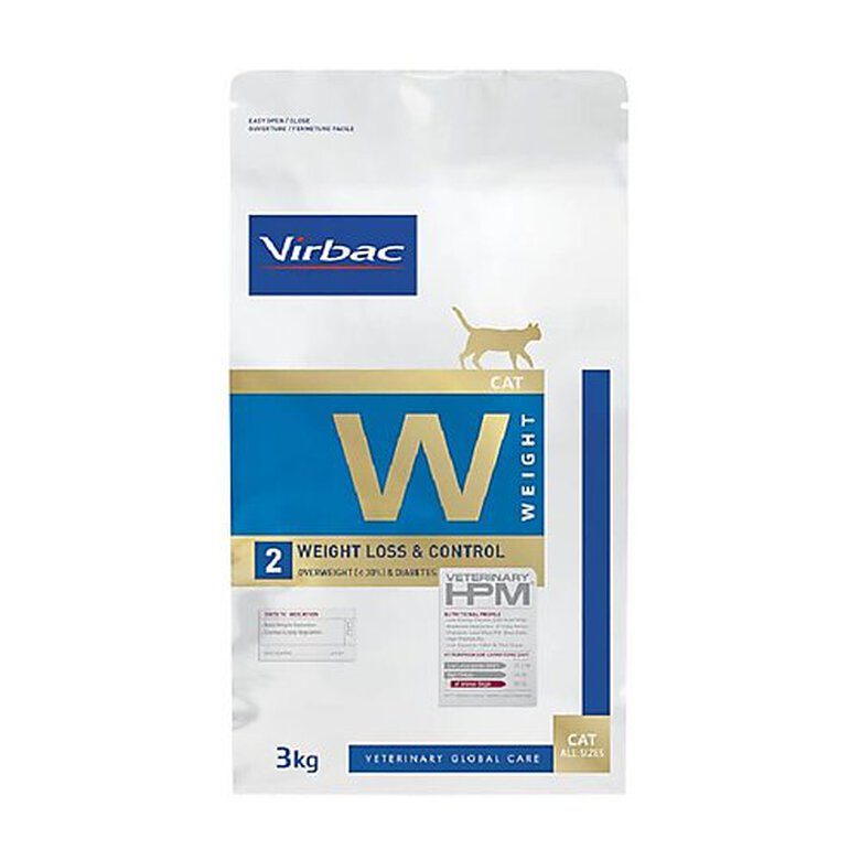 Virbac - Croquettes Veterinary HPM Weight Loss & Control pour Chats - 3Kg image number null