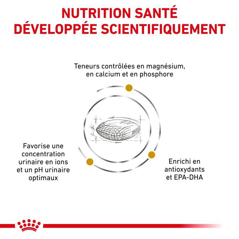 Royal Canin - Croquettes Veterinary Diet Urinary S/O pour Chien - 2Kg Image num&eacute;ro 3