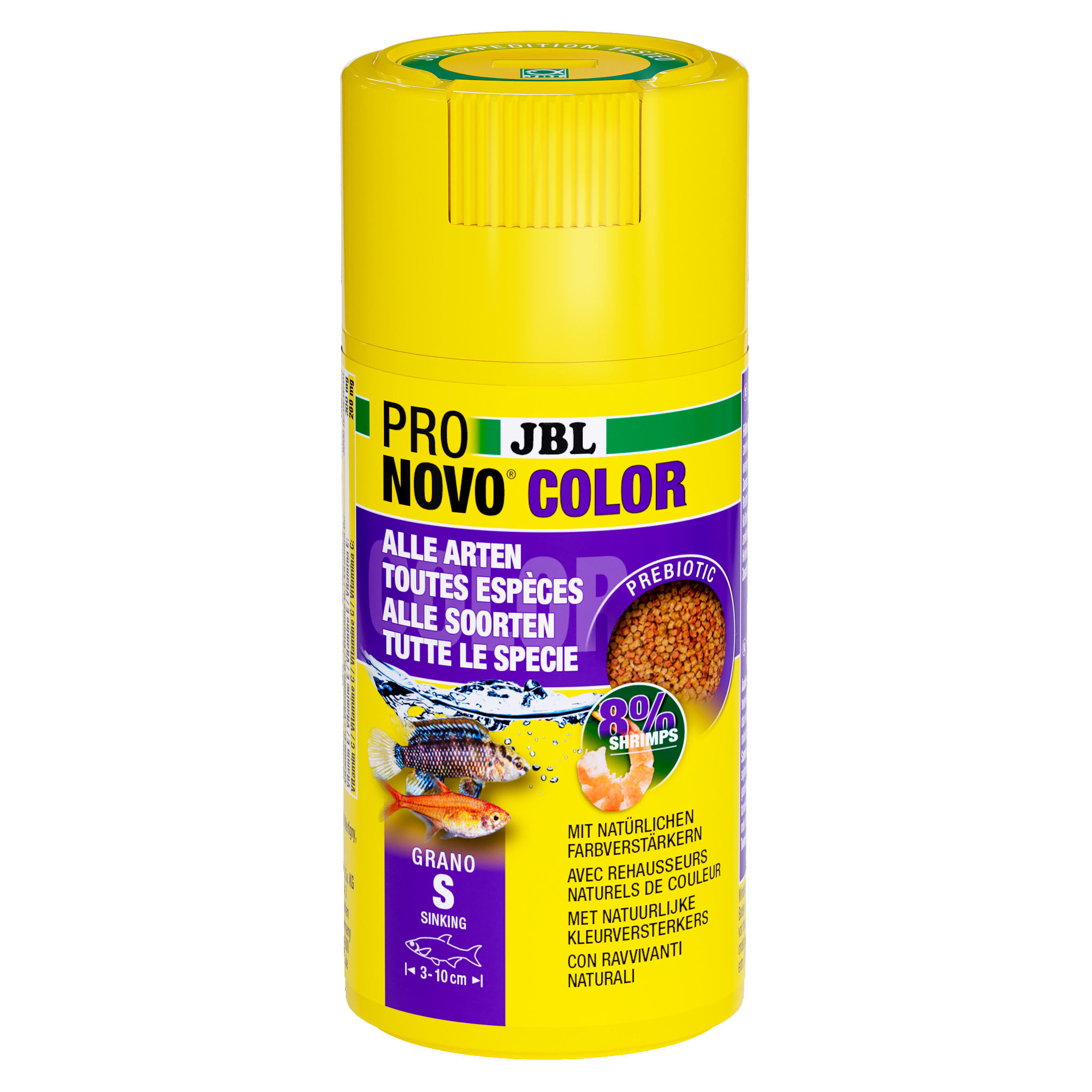 JBL - Aliment en Granul&eacute;s Pronovo COLOR GRANO pour Poissons d'Ornement - 100ml Image num&eacute;ro 1