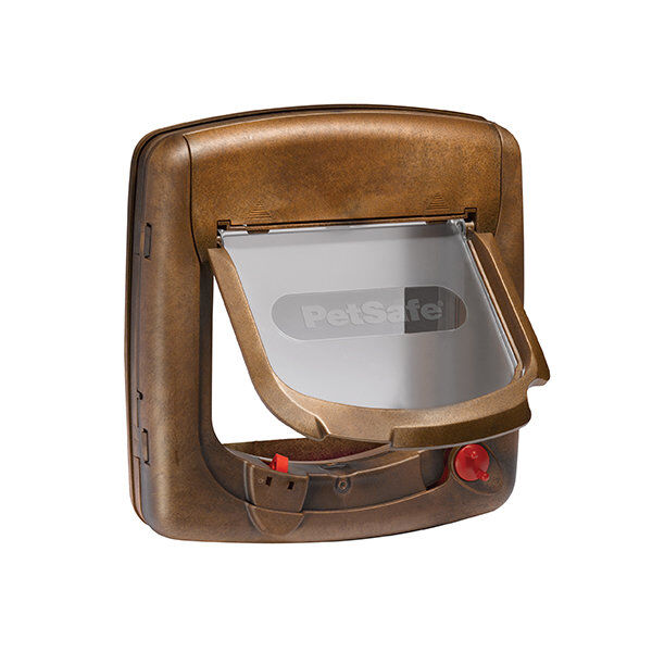 PetSafe - Chati&egrave;re Porte Magn&eacute;tique Luxe pour Chiens et chats - Brun Image num&eacute;ro 2