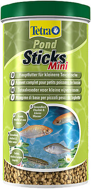 Tetra - Aliment Complet Pond Sticks Mini en Mini-stick pour Petit Poisson de Bassin - 1L