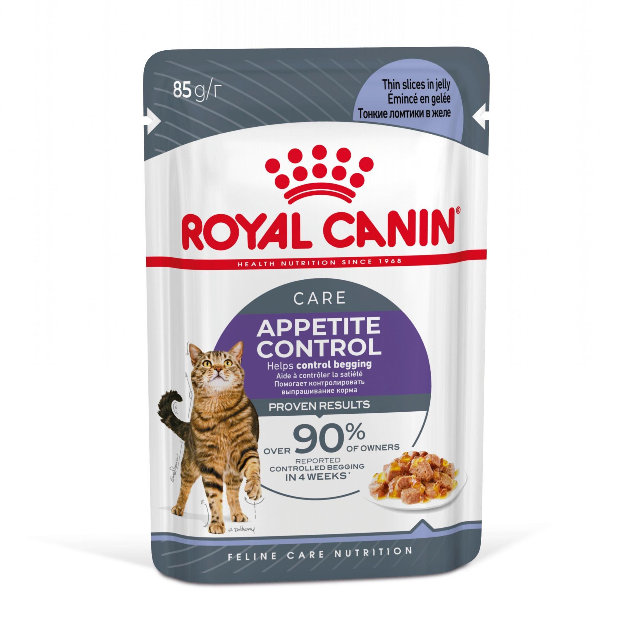 Royal Canin - Sachets Appetite Control Care en Gel&eacute;e pour Chat - 12x85g Image num&eacute;ro 1