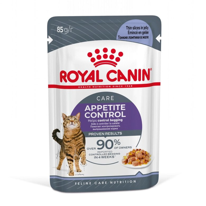 Royal Canin - Sachets Appetite Control Care en Gelée pour Chat - 12x85g Image numéro 1 Royal Canin - Sachets Appetite Control Care en Gelée pour Chat - 12x85g Image numéro 1