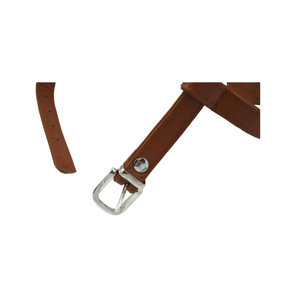 Comme Un Roi - Harnais Bulldog Cuir So Chic Caramel pour Chien - XXL Image num&eacute;ro 2