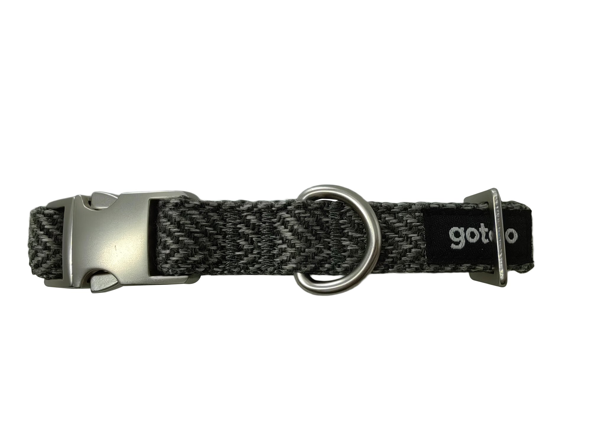 Gotoo - Collier Chevron Gris pour Chien - XS Image num&eacute;ro 1