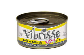 Vibrisse - Pâtée Natural Food JELLY au POULET pour Chats -70g