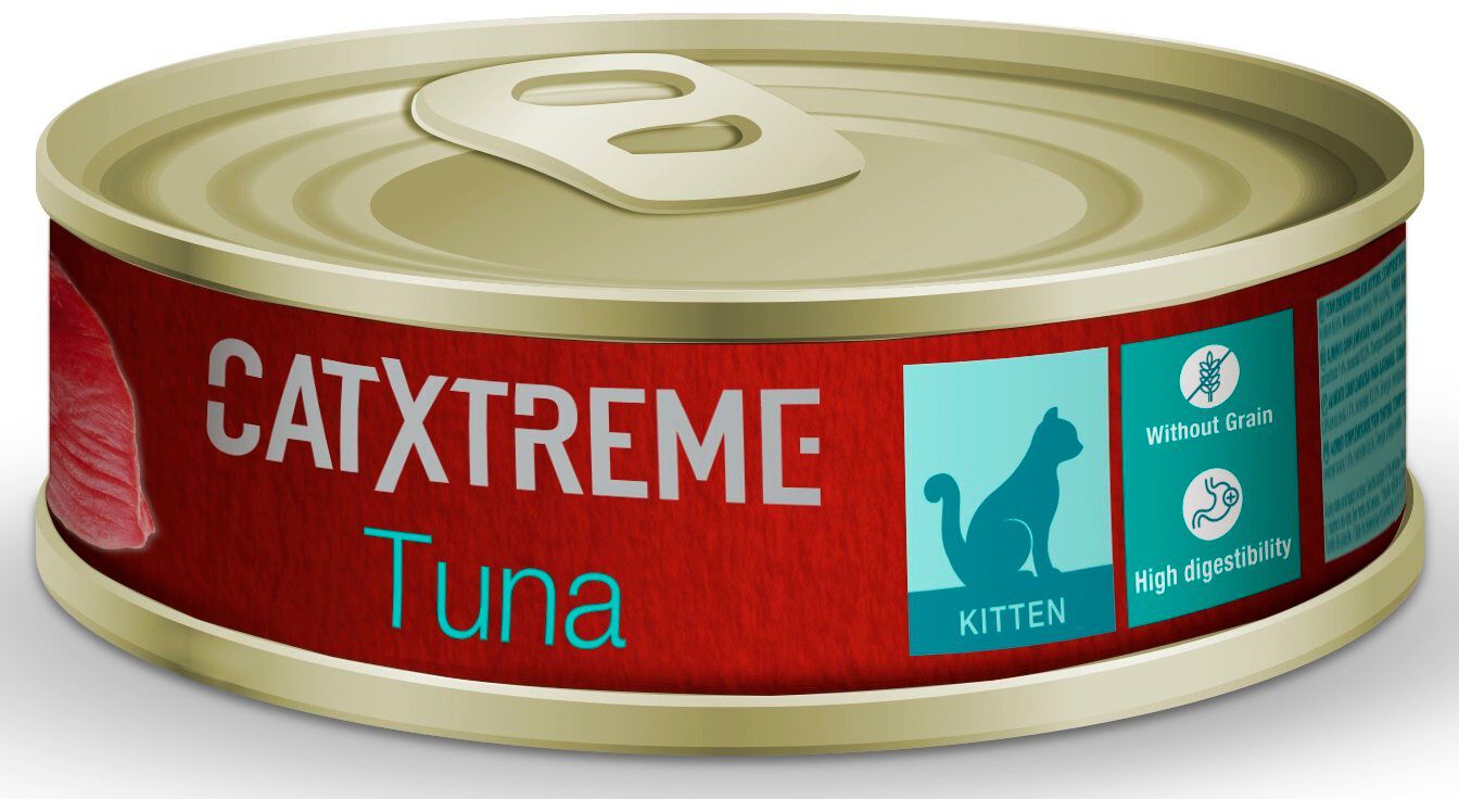 CatXtreme - P&acirc;t&eacute;e Kitten au Thon pour Chatons - 170g Image num&eacute;ro 1