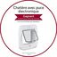 PetSafe - Porte à Puce Electronique pour Chiens et Chats - Blanc Indicateur image numéro 5