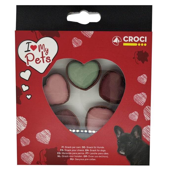 Croci - Friandises Love Heart pour Chiens - x7 Image numéro 1 Croci - Friandises Love Heart pour Chiens - x7 Image numéro 1