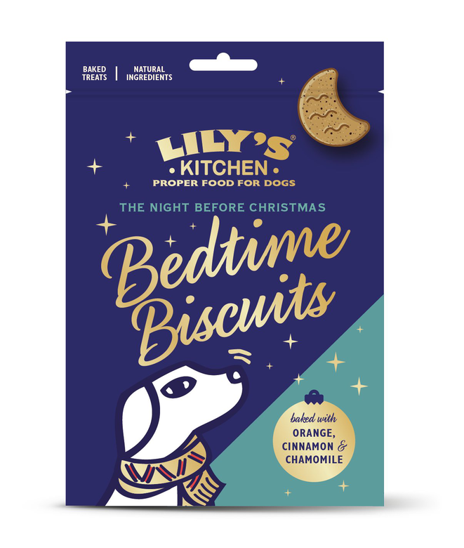 Lily's Kitchen - Friandises Biscuits Nuité de Noël pour Chiens - 80g Image numéro 1 Lily's Kitchen - Friandises Biscuits Nuité de Noël pour Chiens - 80g Image numéro 1