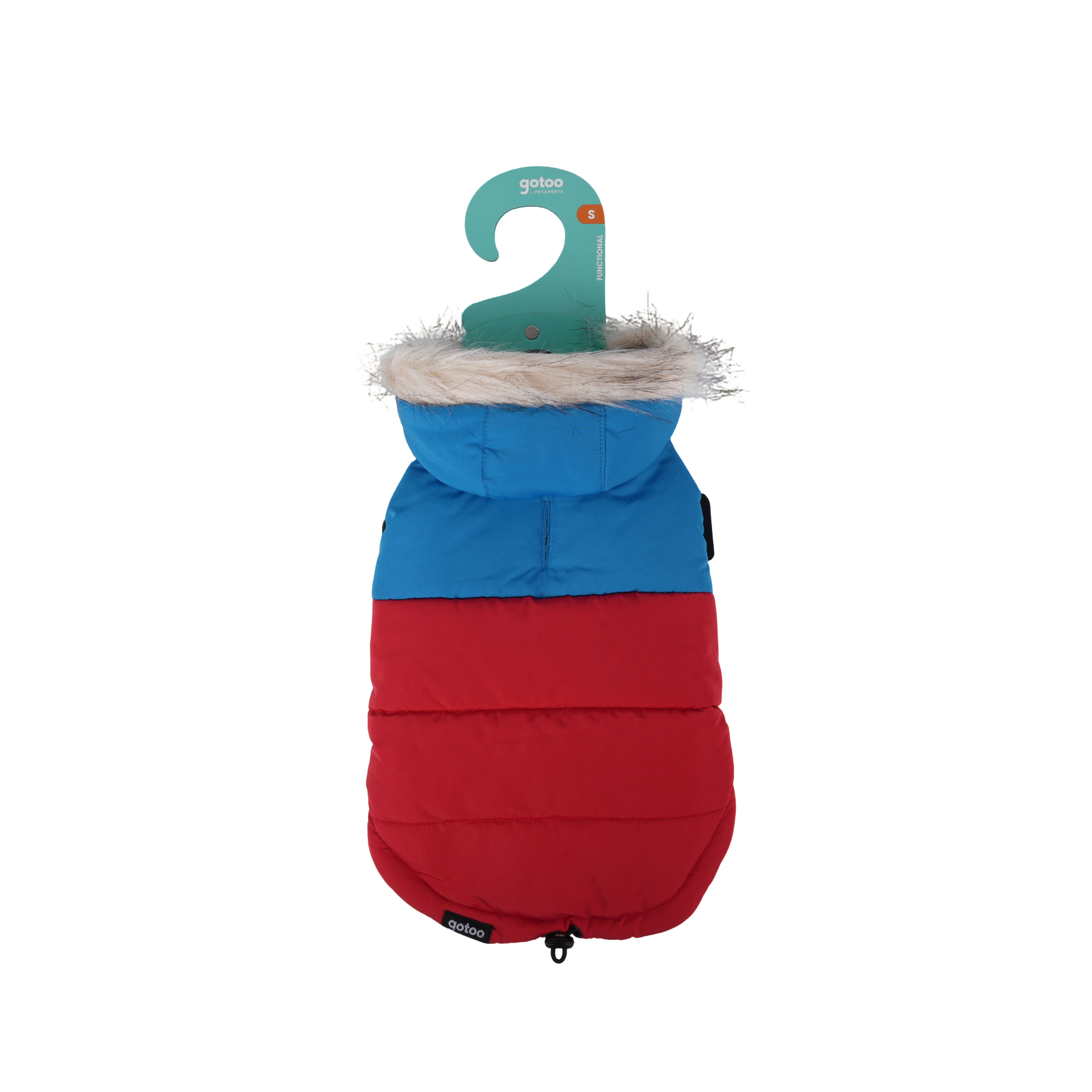 Gotoo - Manteau Imperm&eacute;able Rouge et Bleu pour Chiens - 30cm Image num&eacute;ro 17