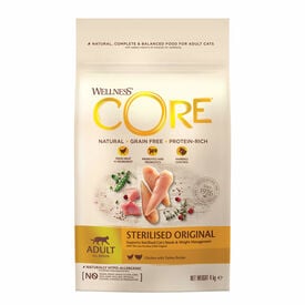 Wellness CORE - Croquettes Sterilised au Poulet pour Chat