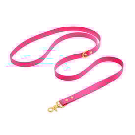 Pop Dog - Laisse Bandoulière Glouton Rose pour Chien