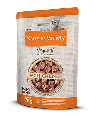 Nature's Variety - Pâtée Original au Poulet pour Chat - 70g