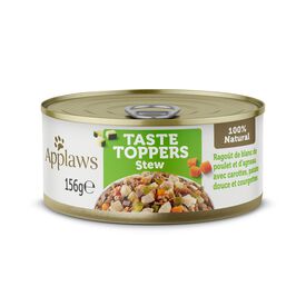 Applaws - Boite Au Poulet, Agneau et L&eacute;gumes En Rago&ucirc;t Pour Chiens - 156g