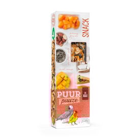 Witte Molen - Sticks Puur Pauze Inséparable & Perroquet Papaye et Coco - x2