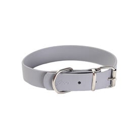 Gotoo - Collier Premium Biotane Gris pour Chien
