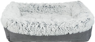 Trixie - Coussin Harvey, angulaire, 80 × 65 cm, gris/blanc-noir
