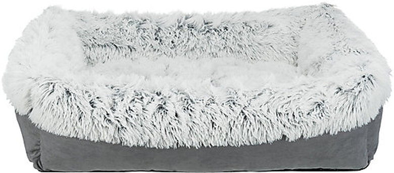 Trixie - Coussin Harvey, angulaire, 80 × 65 cm, gris/blanc-noir image number null