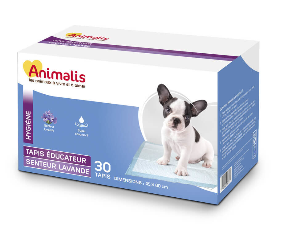 Animalis - Tapis &Eacute;ducateurs Lavande pour Chiot - x30 Image num&eacute;ro 1