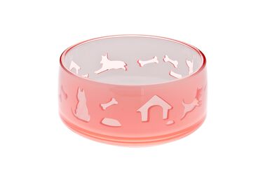 Ferribiella - Bol Duoworld Rose pour Chiens