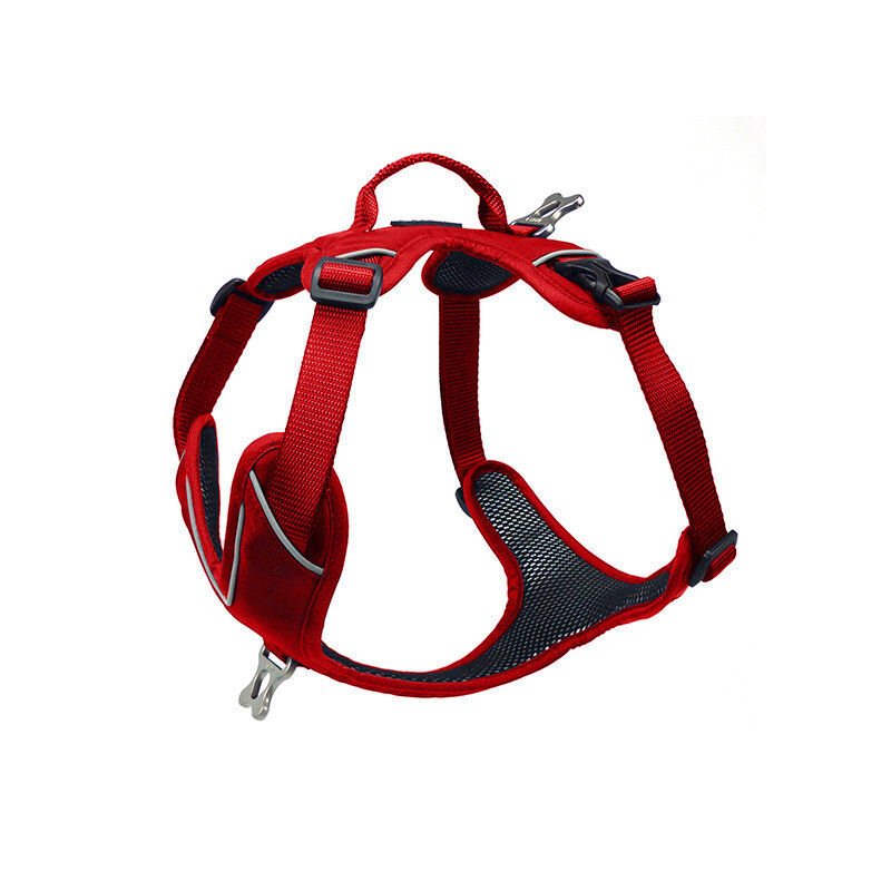 Kyflie - Harnais de promenade MOMENTUM Rouge pour Chien - M Image num&eacute;ro 1