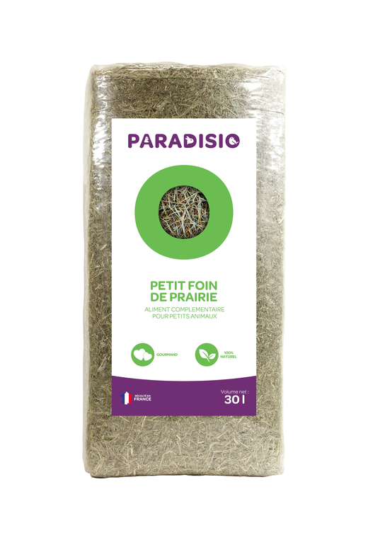 Paradisio - Petit Foin de Prairie pour Rongeur - 30L image number null