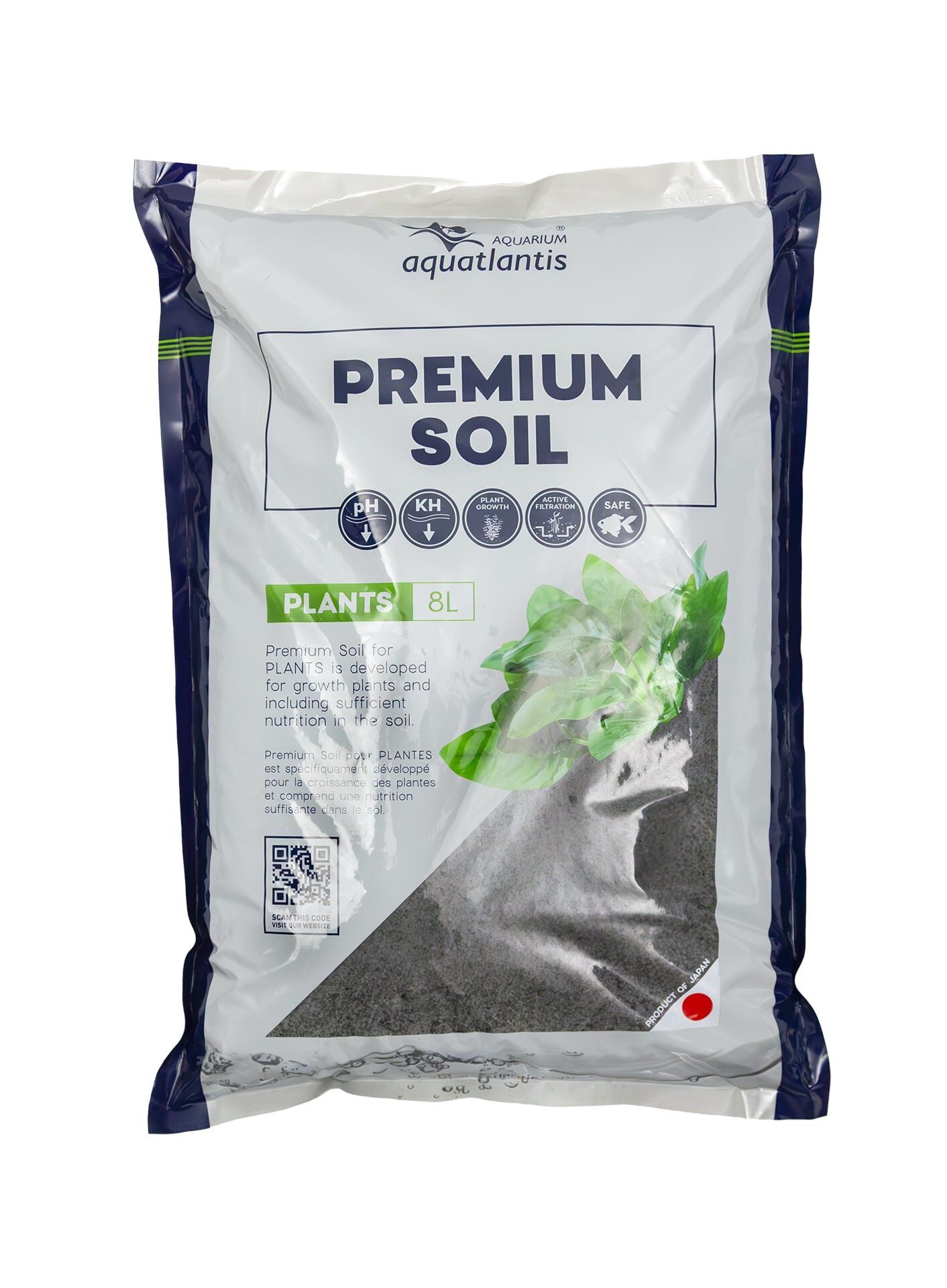 Aquatlantis - Premium Soil Plants 8L Image num&eacute;ro 1
