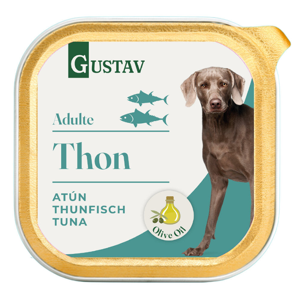Gustav - P&acirc;t&eacute;e Adulte au Thon Viandes et Abats pour Chiens - 150g Image num&eacute;ro 2