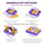 Outward Hound - Jeu Puzzle Intéractif Dog Brick Indicateur image numéro 4