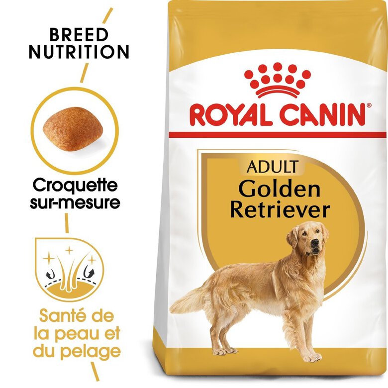 Royal Canin - Croquettes Golden Retriever pour Chien Adulte - 12Kg Image numéro 1 Royal Canin - Croquettes Golden Retriever pour Chien Adulte - 12Kg Image numéro 1