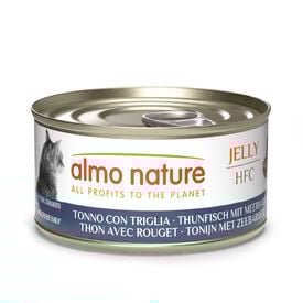 Almo Nature - P&acirc;t&eacute;e HFC Jelly Thon avec Rouget pour Chats - 70g