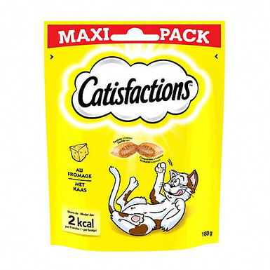 Catisfactions - Friandises Maxi Pack au Fromage pour Chat - 180g
