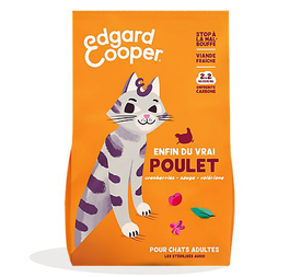 Edgard & Cooper - Croquettes au Poulet pour Chat Adulte
