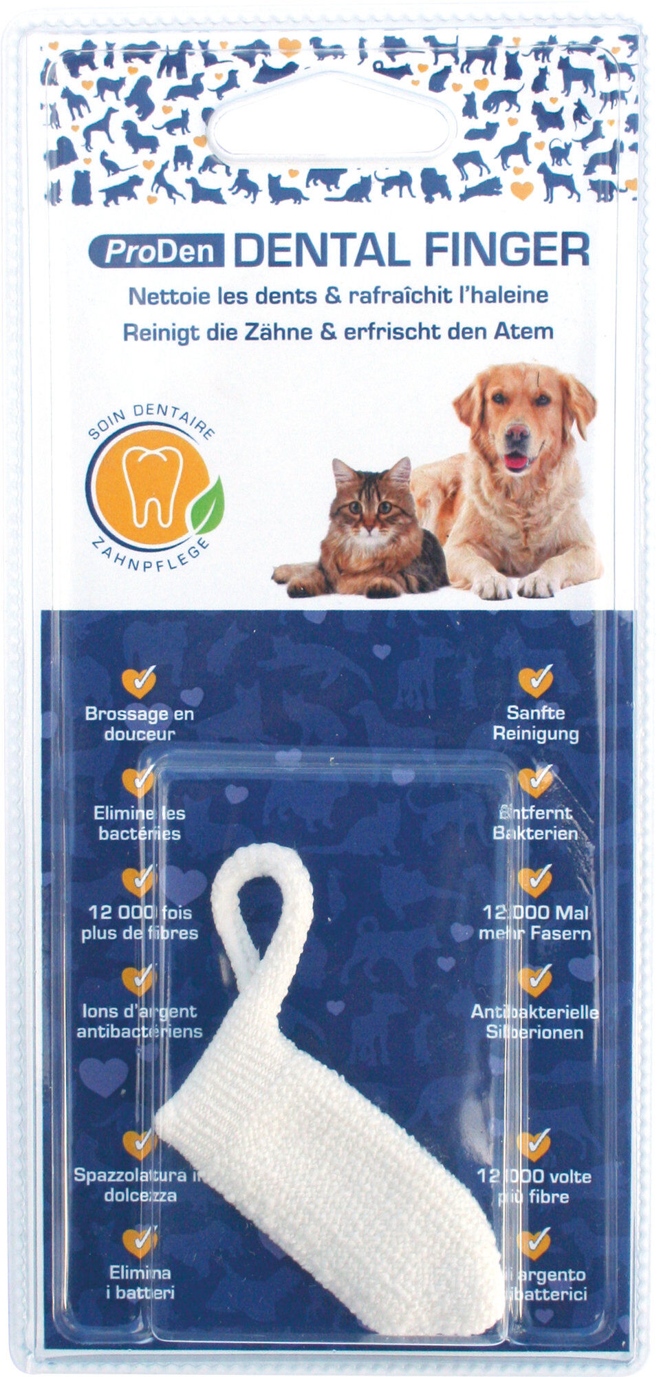 Proden - Dental Doigtier pour Chiens et Chats Image num&eacute;ro 1