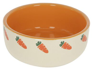 Kerbl - Gamelle en Céramique Beige Orange pour Rongeurs - 500ml