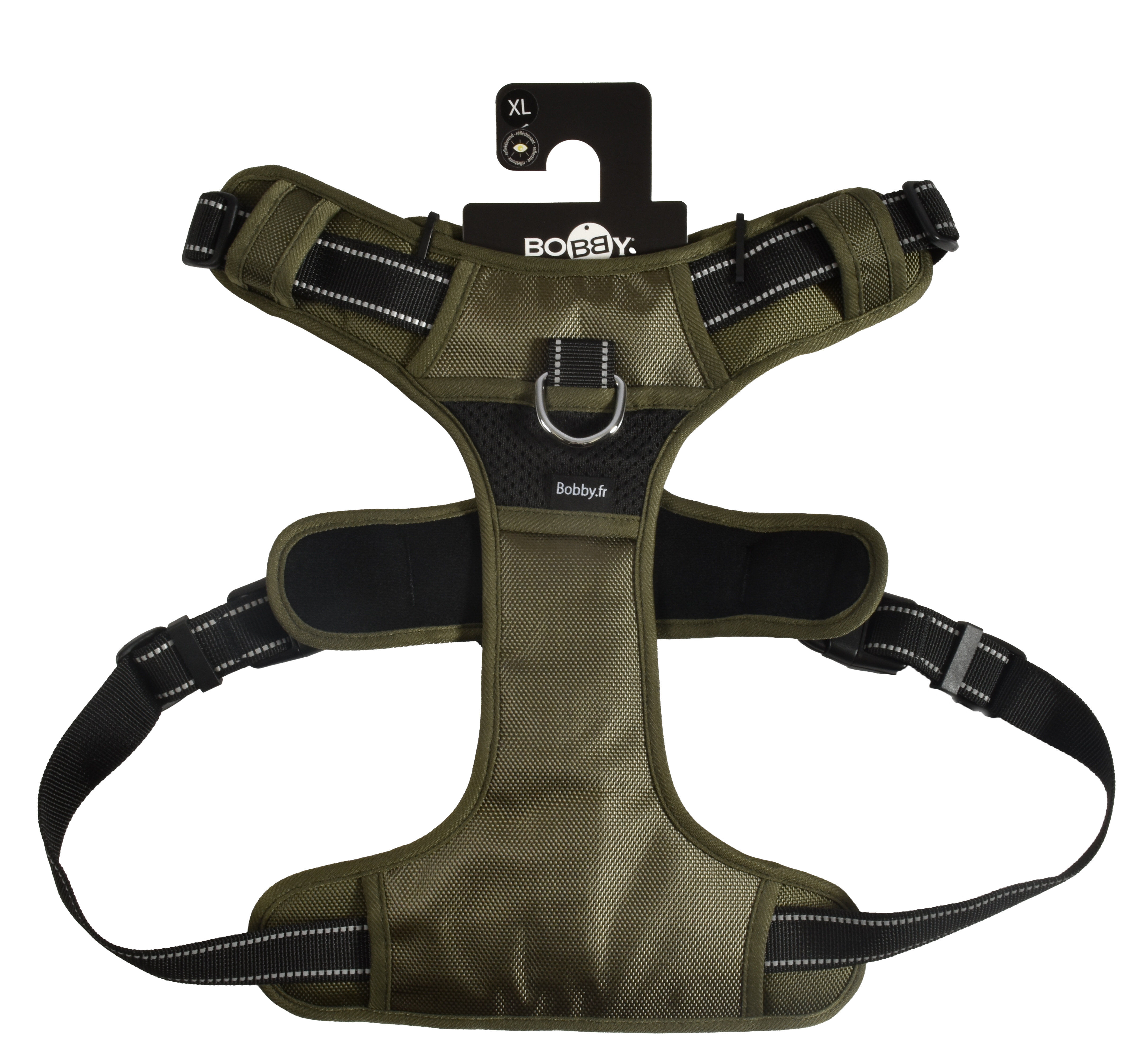 Bobby - Harnais Rando Walk Kaki pour Chiens - S Image num&eacute;ro 2