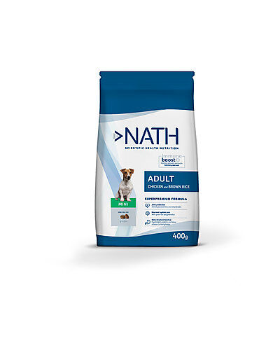 Nath - Croquettes Mini Adult au Poulet Pour Chien - 400g Image num&eacute;ro 1