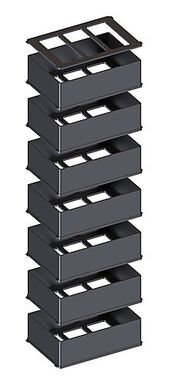 Aquatlantis - Kit de 7 Gobelets Modulaires B-BOX - L